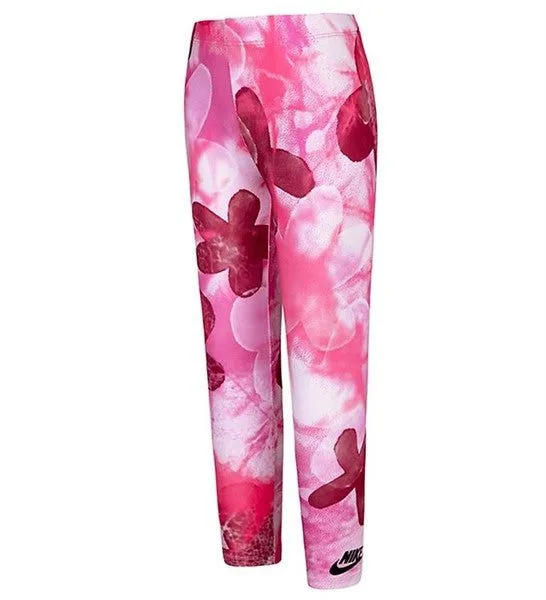 NIKE TIE-DYE DRI-FIT L/S TOP & LEGGINGS SET_ PRESCHOOL GIRLS