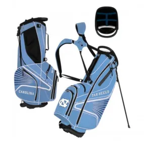 North Carolina Tar Heels WinCraft "Grid Iron III" 6-Way Stand Golf Bag