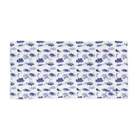 Ocean Stamps Lightweight Beach Towel