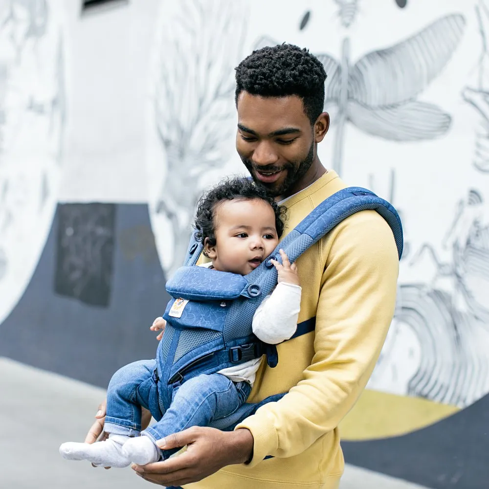 Omni 360 Air Mesh Carrier - Blue Blooms