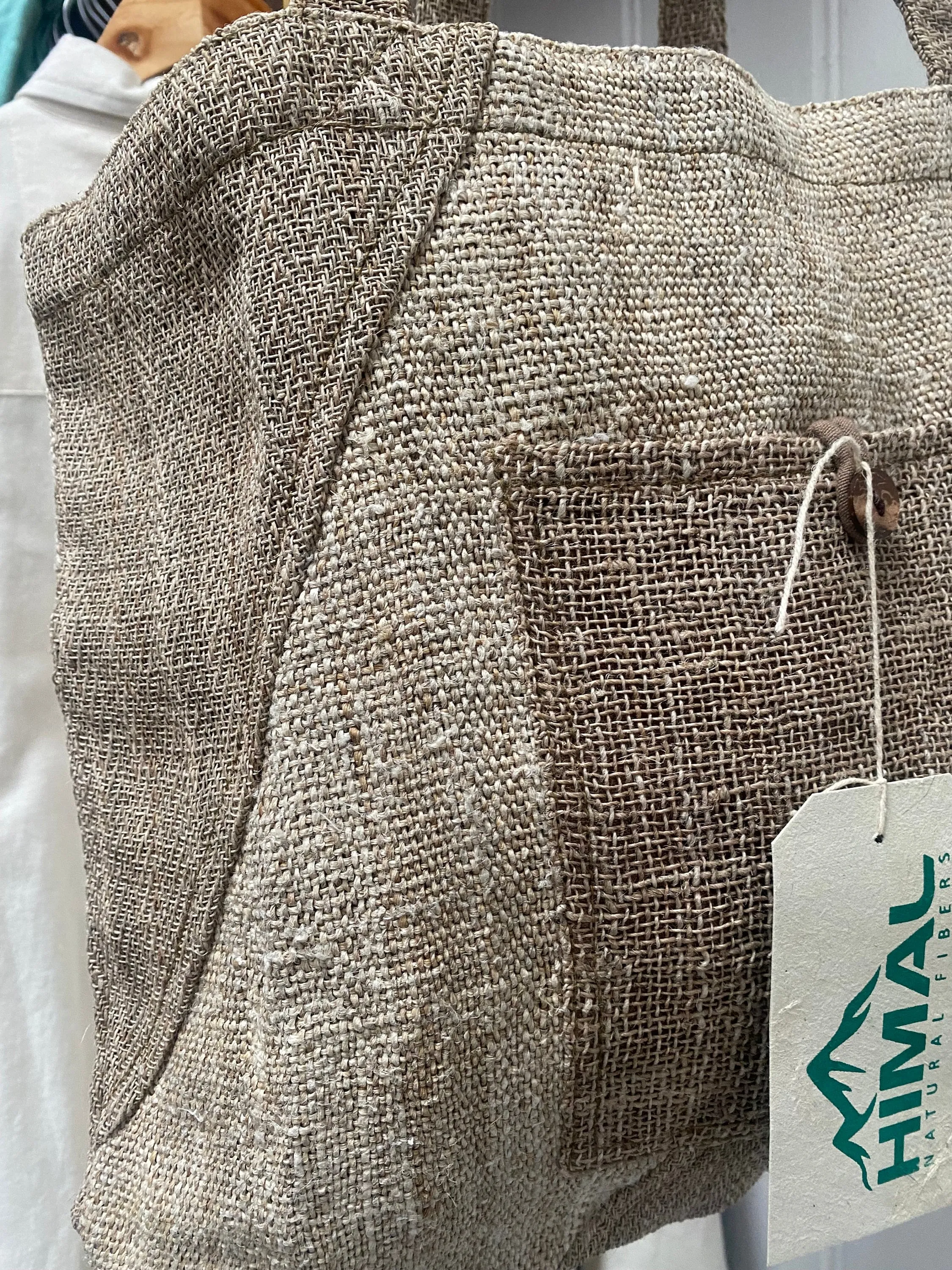 Organic Hemp & Nettle Beach Bag - Made in Nepal