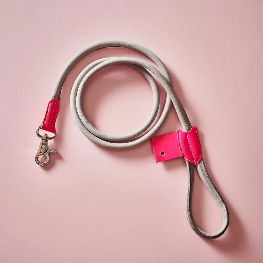 Personalised Leather Dog Lead