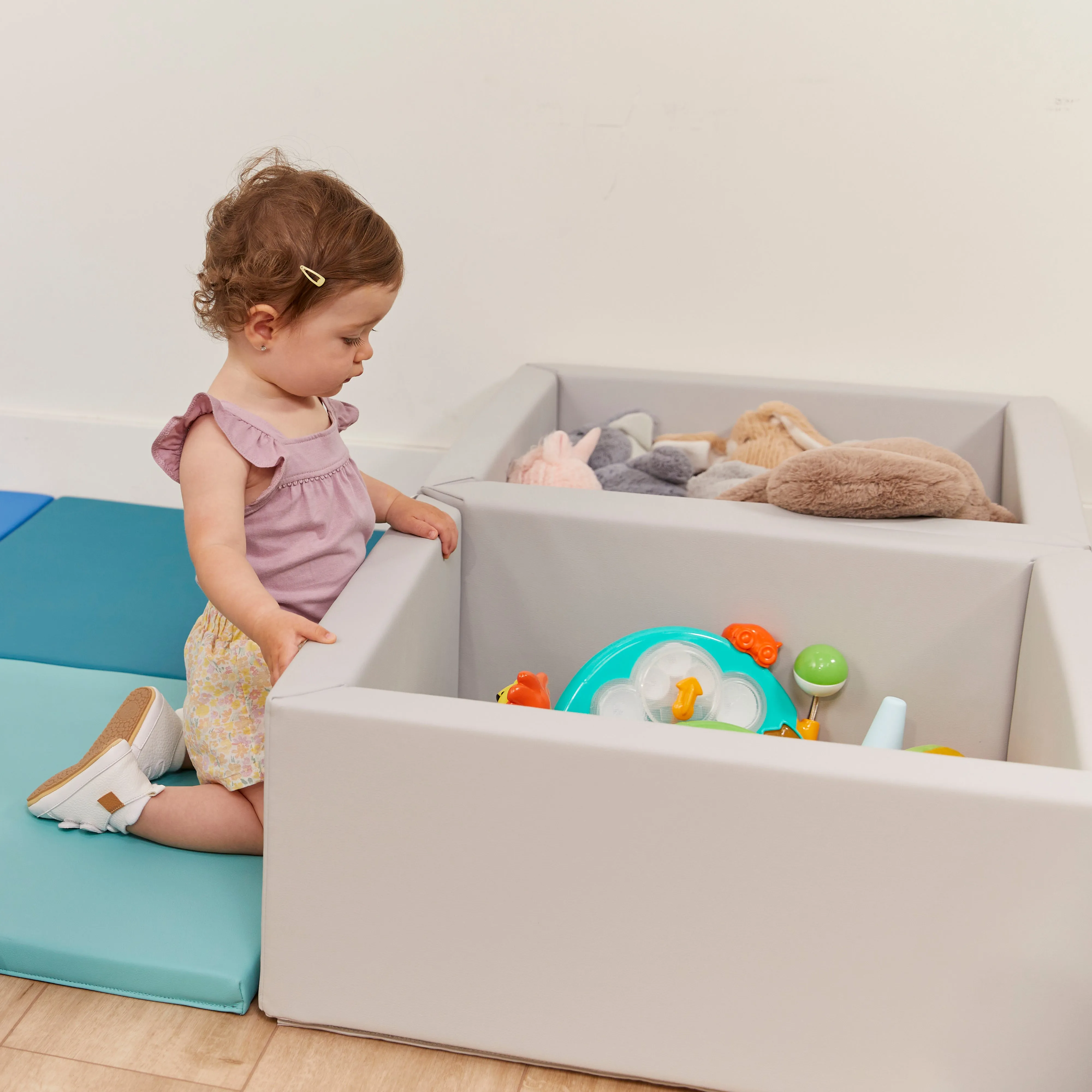 Play Patch Activity Mat and Toy Bins, Beginner Playset, 6-Piece