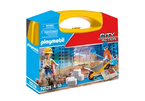 Playmobil City Action Construction Site Carry Case - 70528