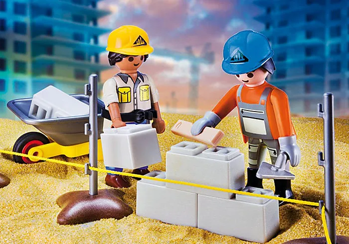 Playmobil City Action Construction Site Carry Case - 70528