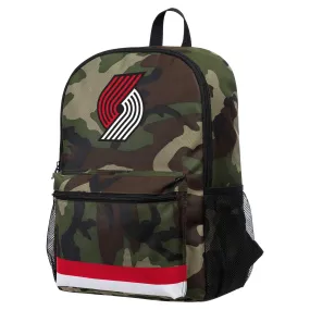 Portland Trail Blazers Camouflage Stripe Backpack