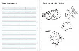 Preschool Math Workbook