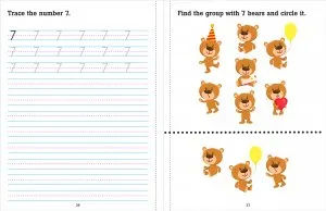 Preschool Math Workbook