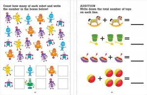 Preschool Math Workbook