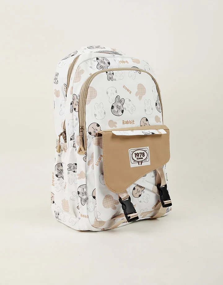 Printed Girls School Bag