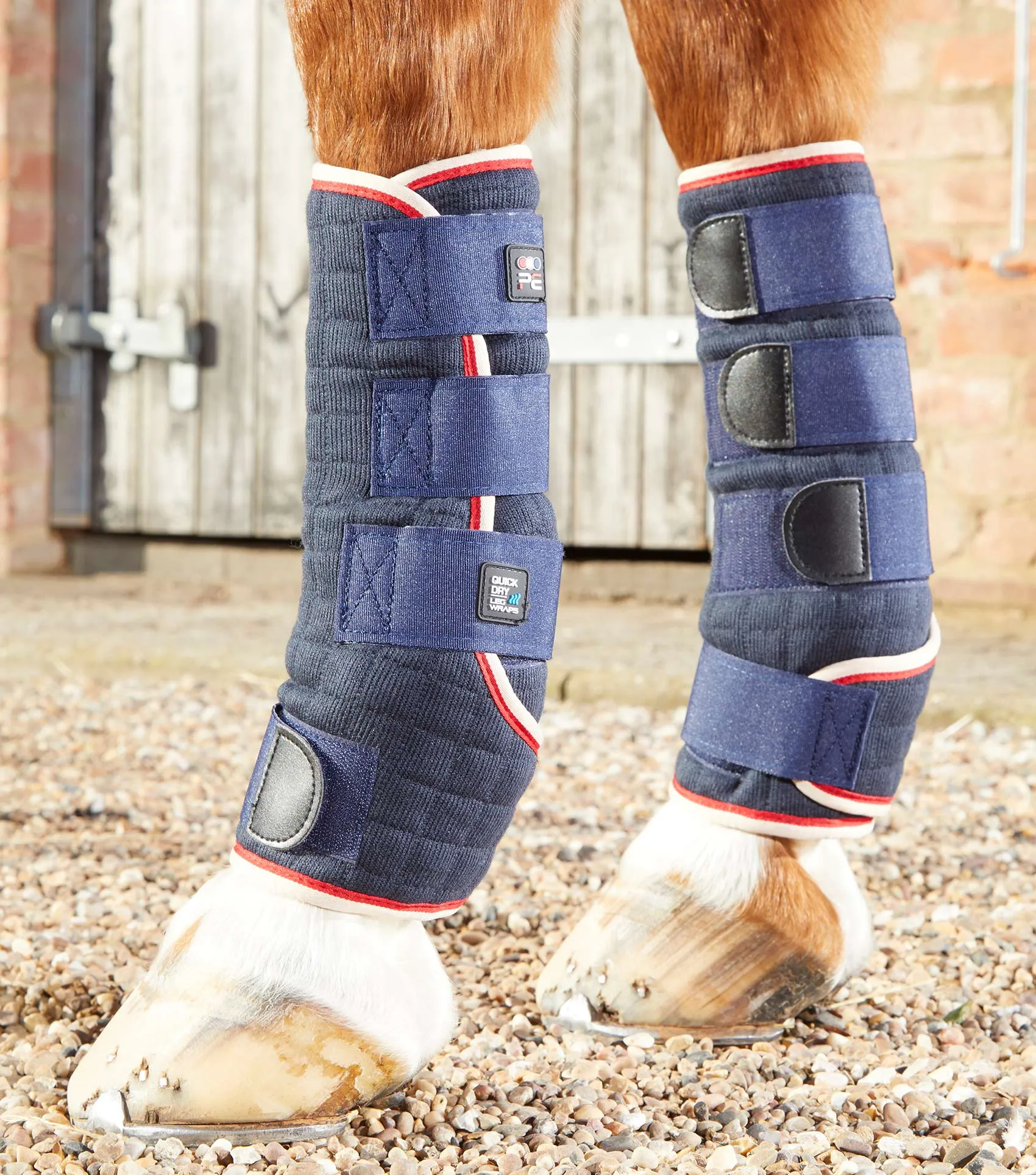 Quick Dry Horse Leg Wraps Navy