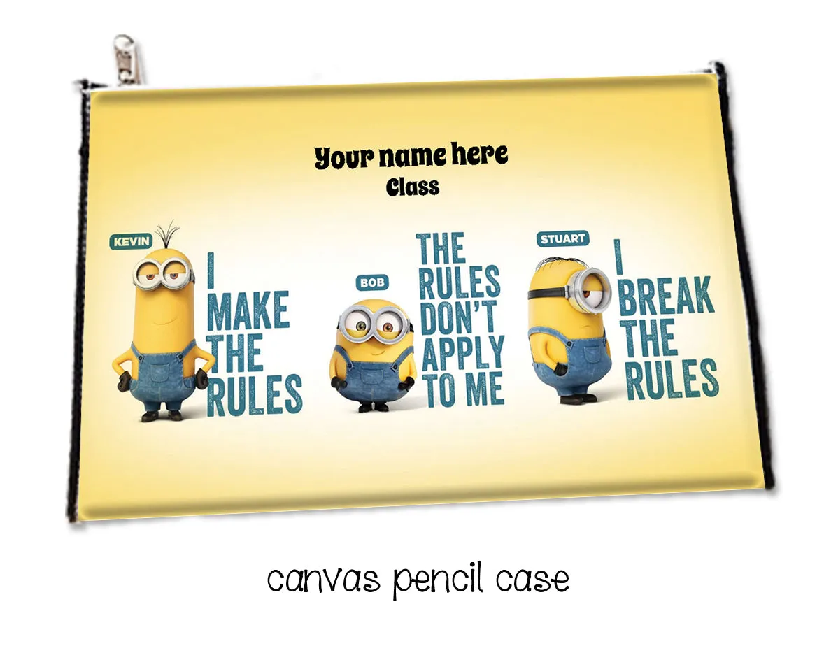 ""Minions" School labels packs