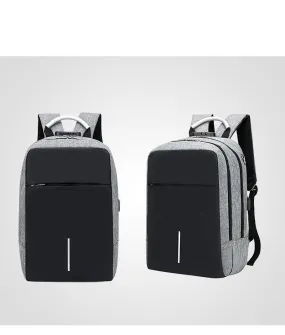 Raids Anti-Theft Backpack With Usb Charging Ports Code Lock Grey Bags