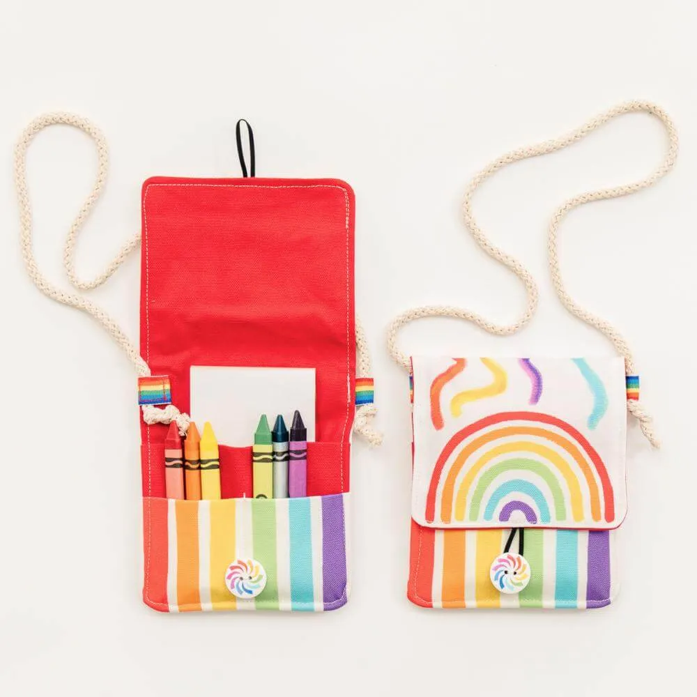 Rainbow Purse For Little Girl: "My niece is gonna love this"