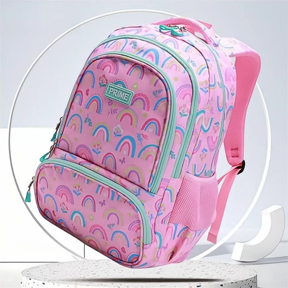 Rainbow School Backpack Astronaut Kids Bookbag Preschool Kindergarten School Bag for Boys Girls