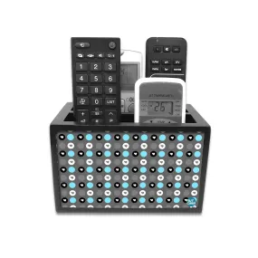 Remote Control Stand Holder Organizer For TV / AC Remotes -  Polka Dots