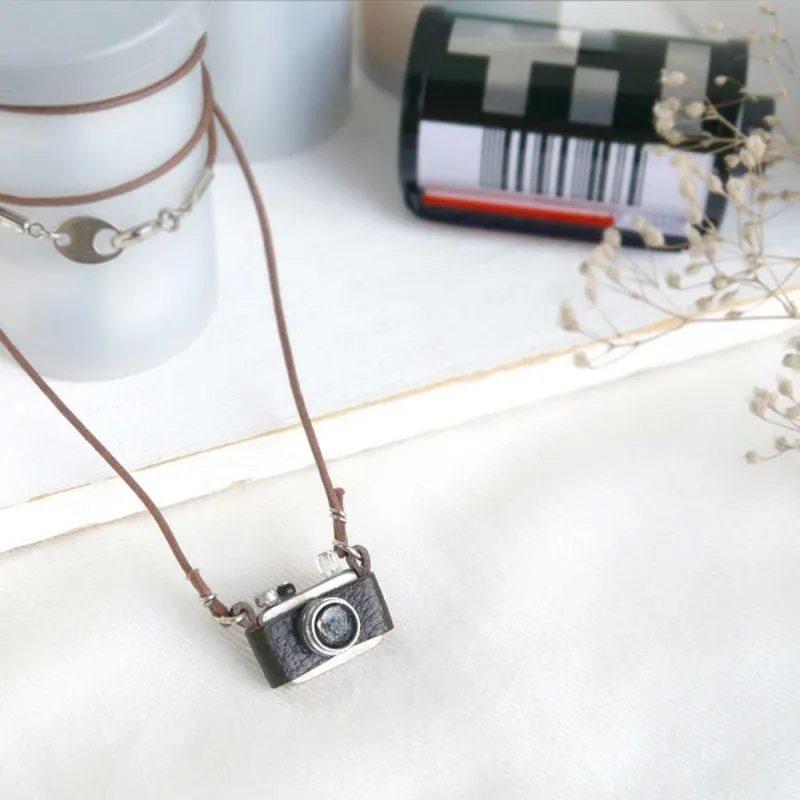 Retro Camera Necklace