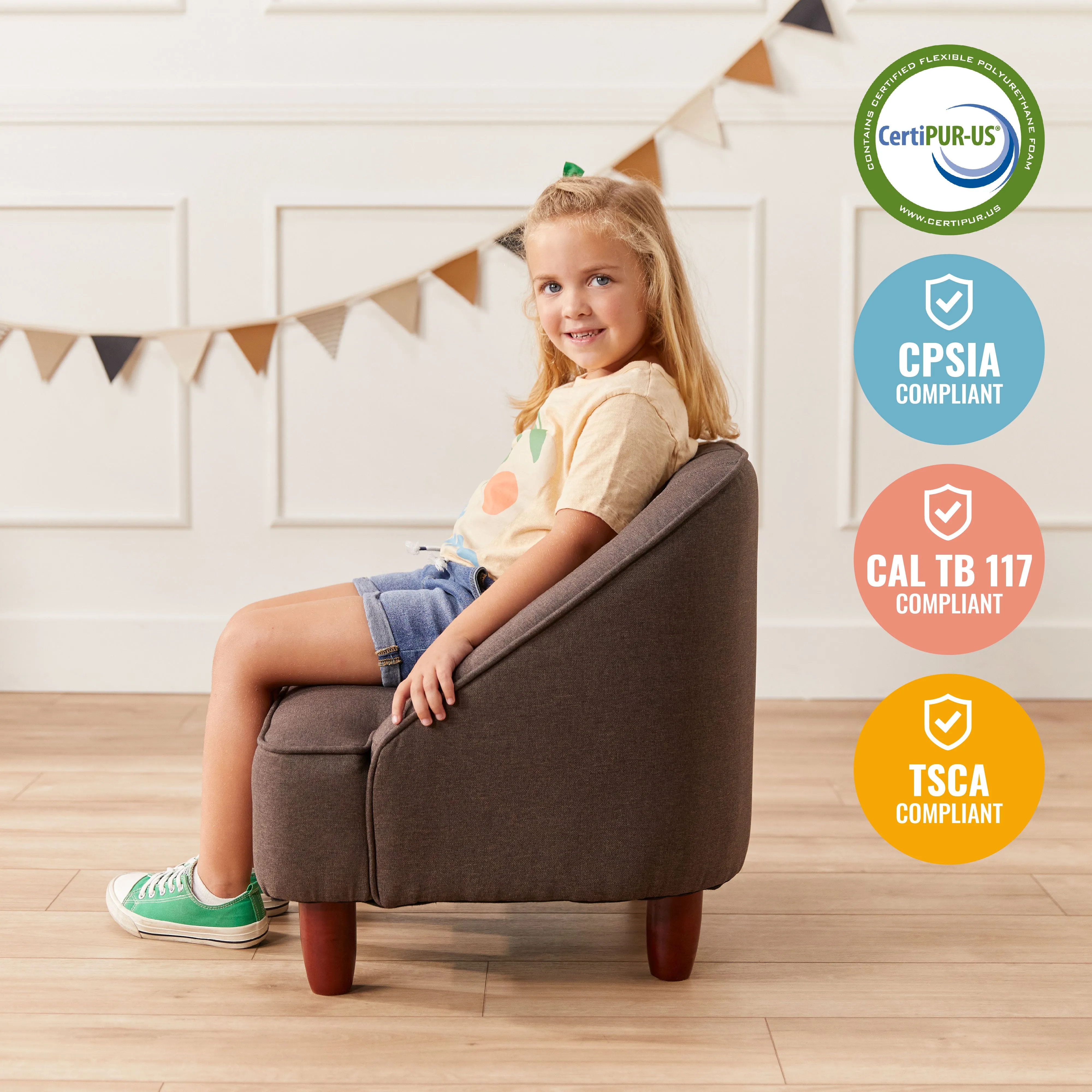 Rhiley Accent Chair, Kids Furniture