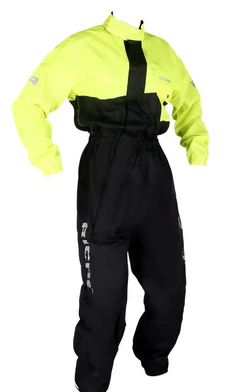 Richa Rain Combi Waterproof Oversuit - Black / Yellow