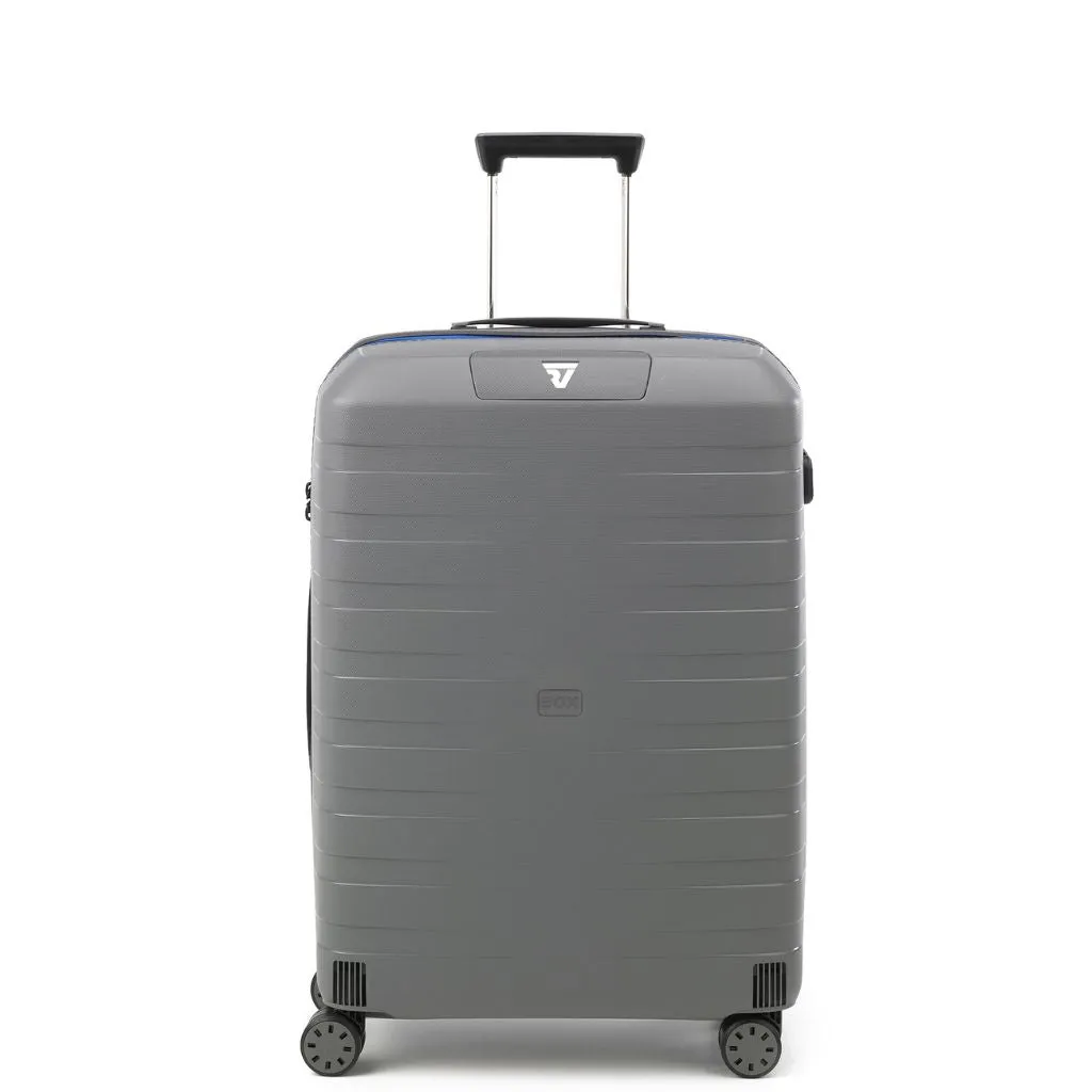 Roncato Box Young Medium 69cm Hardsided Spinner Suitcase Grey