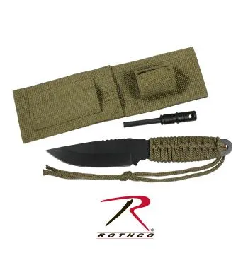 Rothco Paracord Knife With Fire Starter