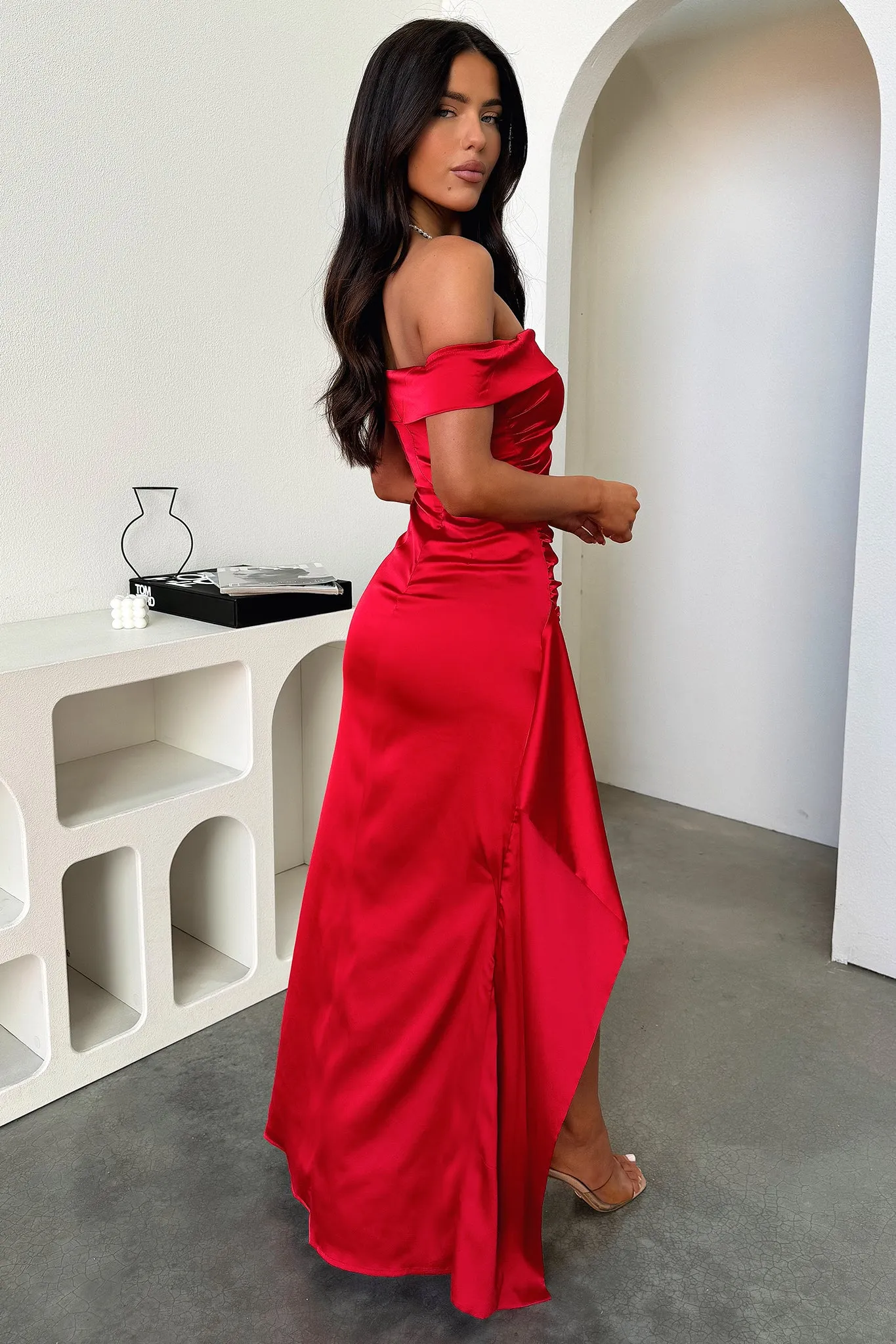 Saoirse Maxi Dress - Red