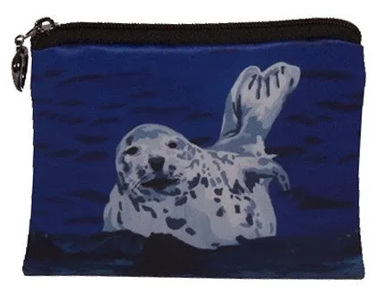 Seal Change Purse- Playful Pup