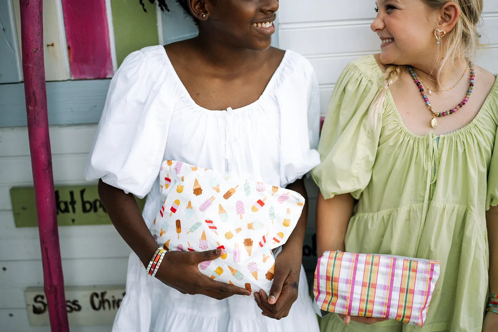 Set of Two - Organizational Packs - Popsicles & Dreamsicle Plaid