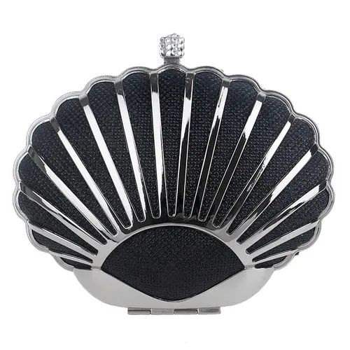 Shell Design Diamonds Day Clutch