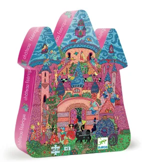 Silhouette Fairy Castle 54 Piece Puzzle