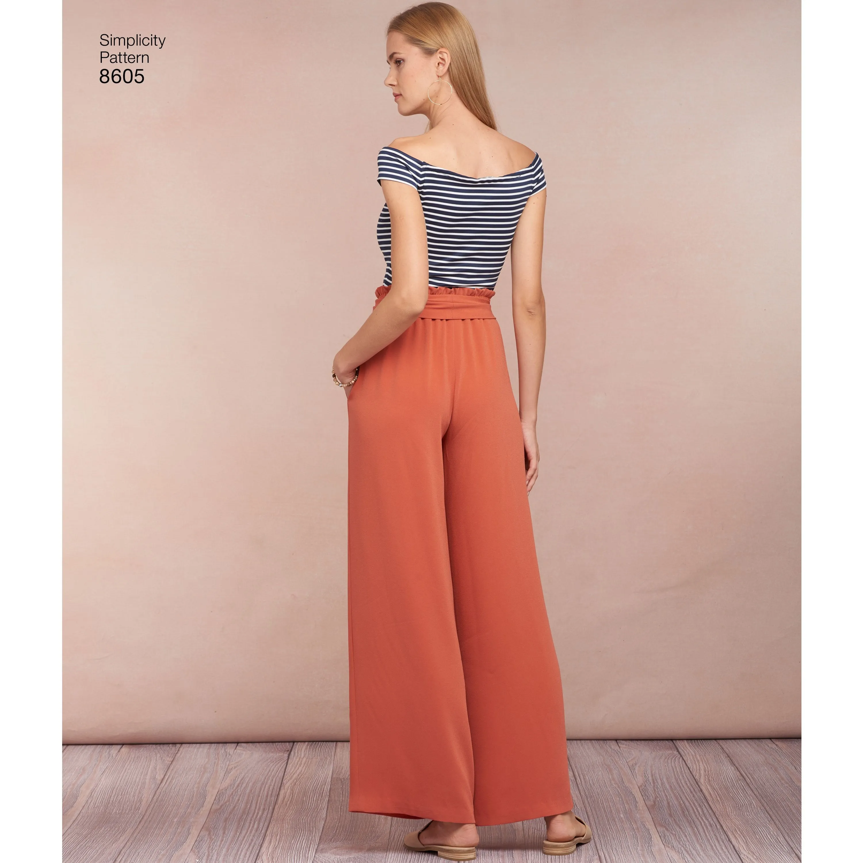 Simplicity Pattern 8605 Pull on Skirt and Pants