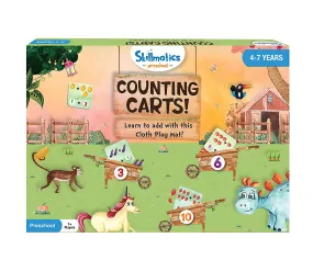 Skillmatics Preschool : Counting Carts - Educational Game for Kids Ages 4-7 Years