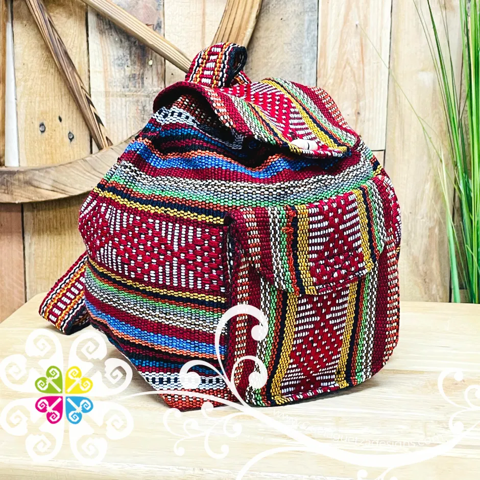 Small Boho Backpack  - Mochila Escolar