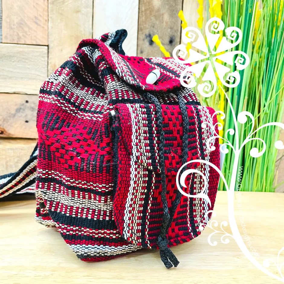 Small Boho Backpack  - Mochila Escolar