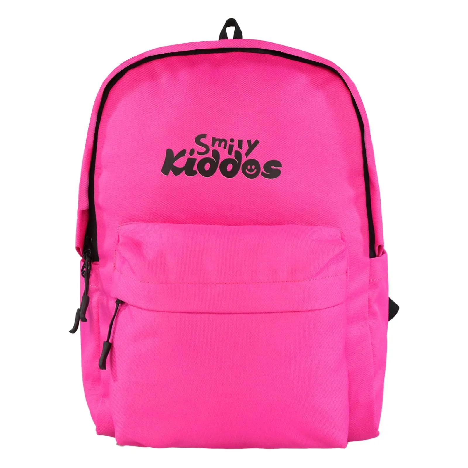 Smily Kiddos Day Backpack with Pouch - Dark Pink