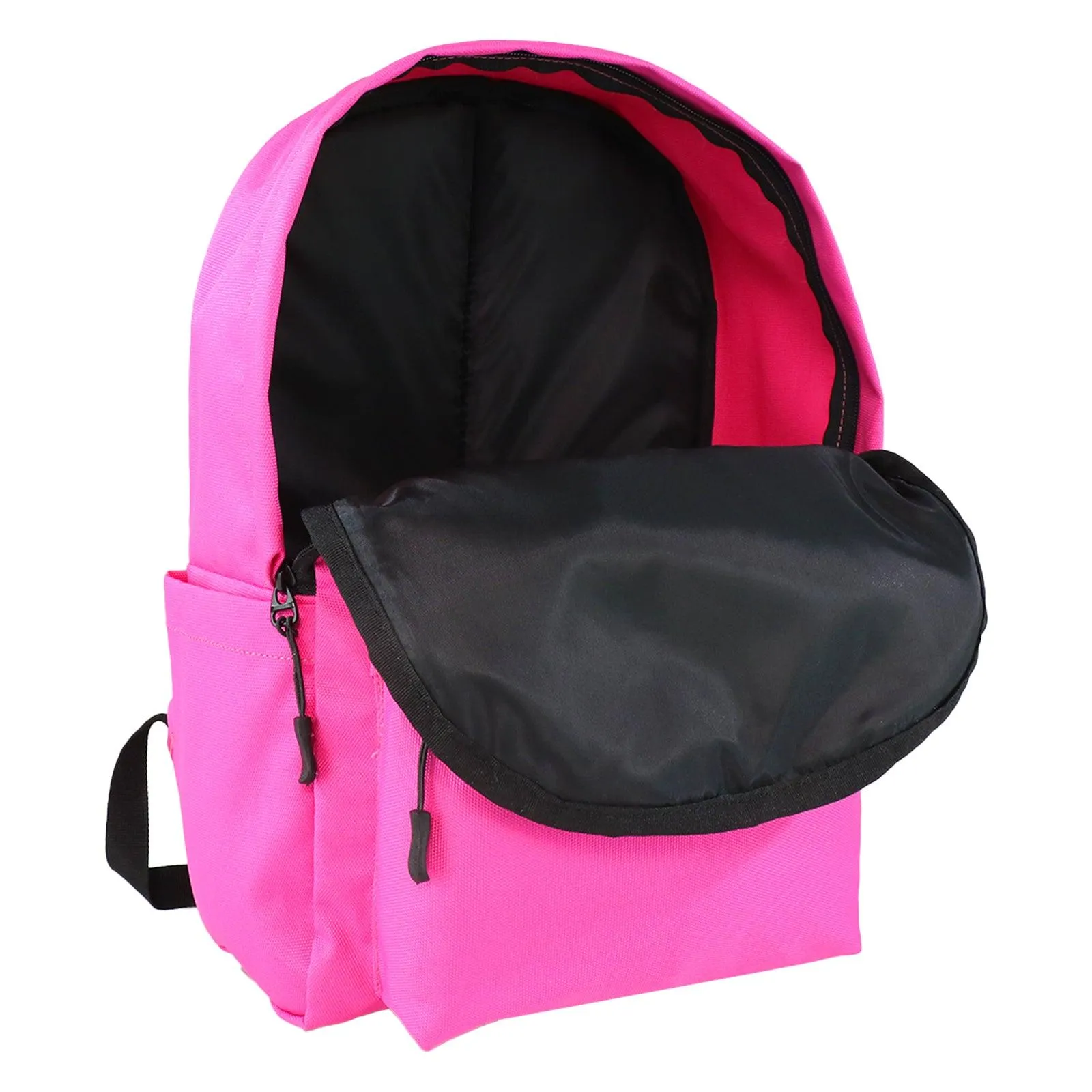 Smily Kiddos Day Backpack with Pouch - Dark Pink