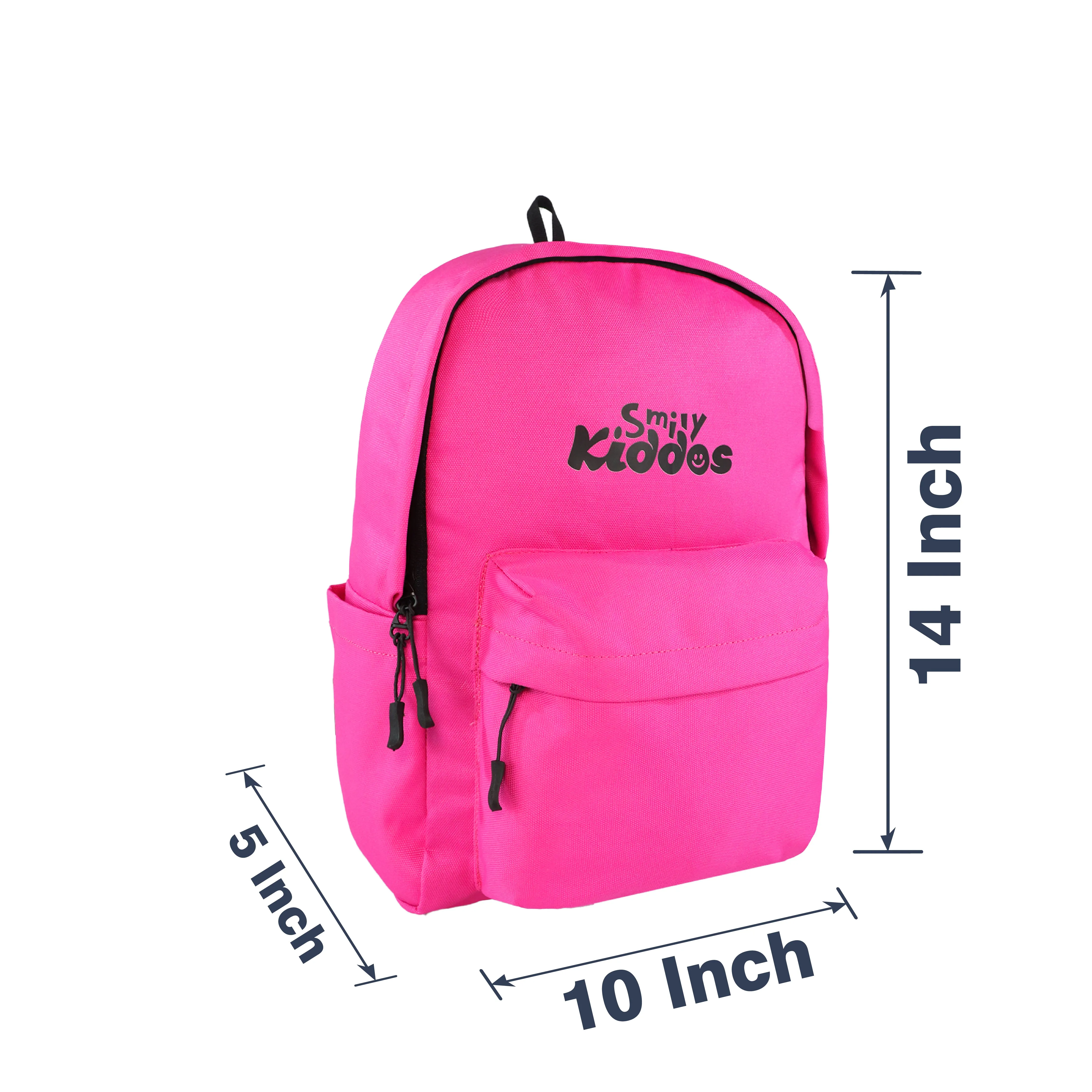 Smily Kiddos Day Pack - Dark Pink