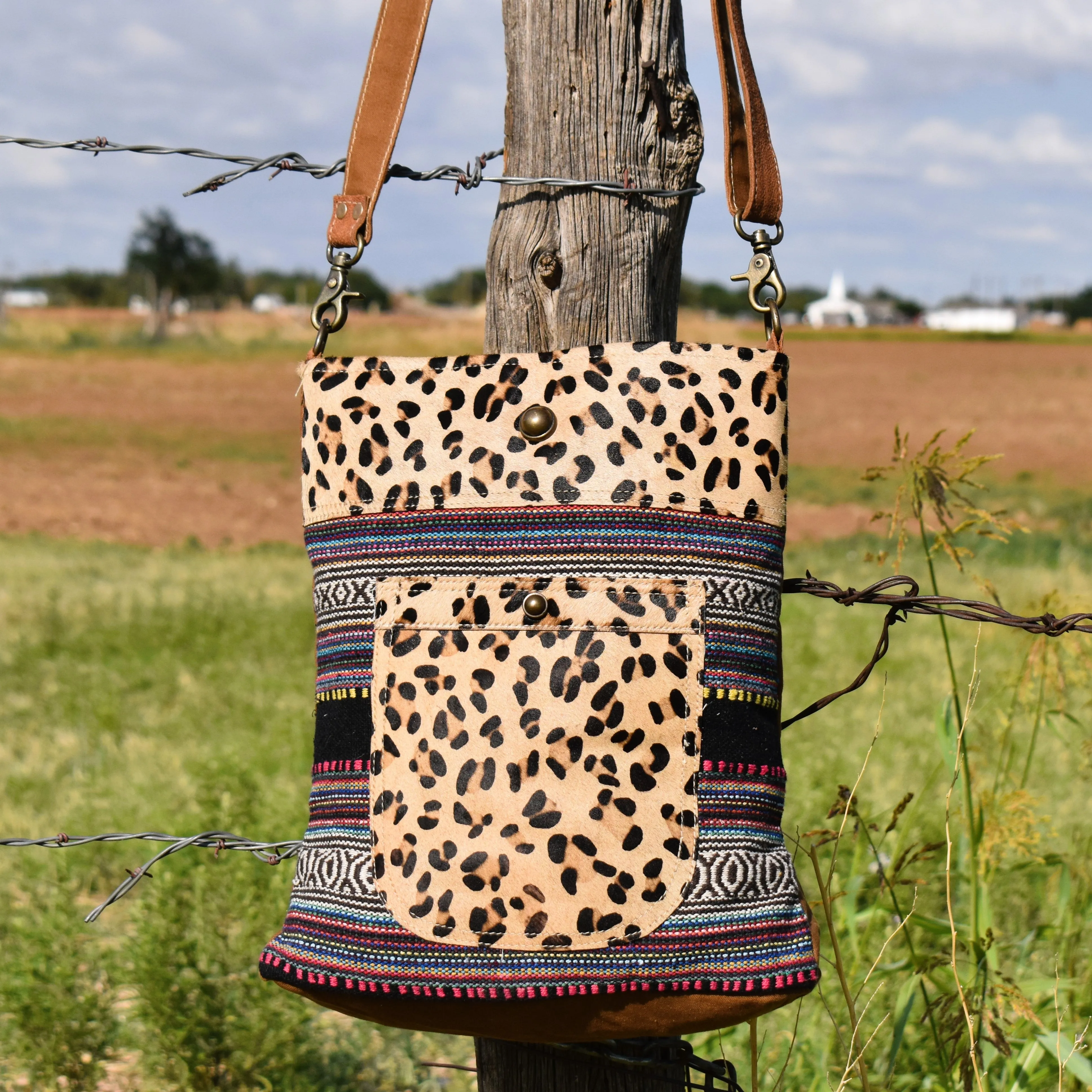 Southwestern Spotted Hobo Bag*