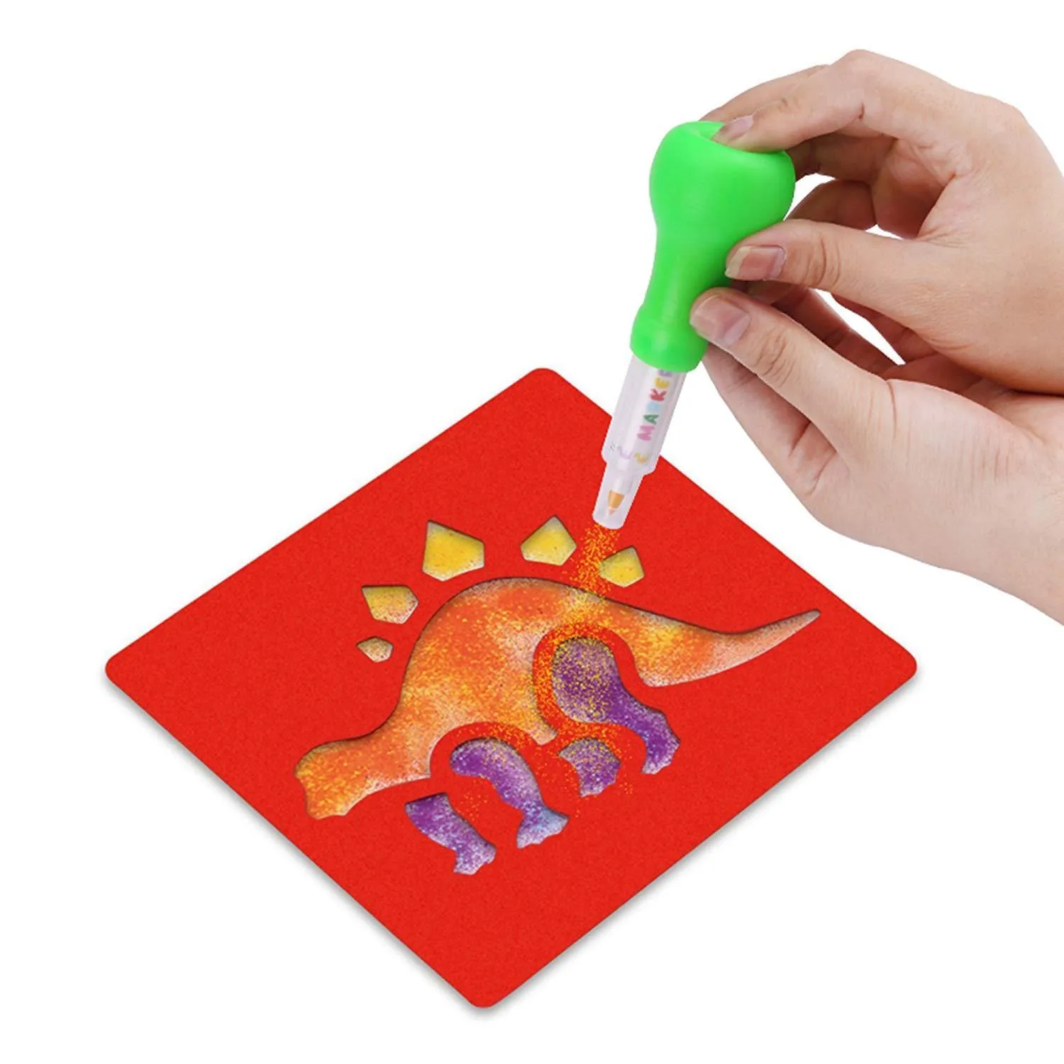 Spray Painting Set Toddlers Creative Drawing Toys Airbrush Marker Sprayer Art Kit