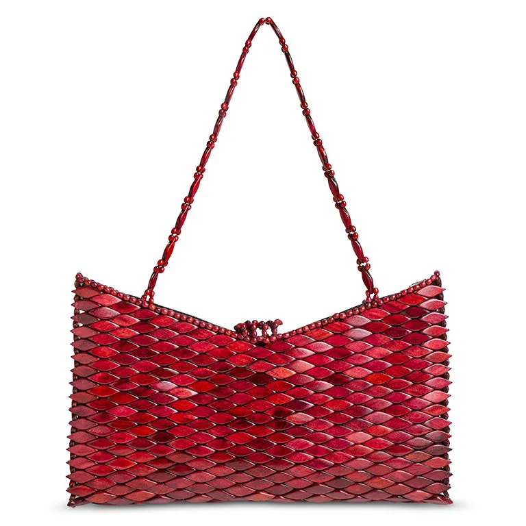 St. Lucia Shoulder Bag - Red Wine