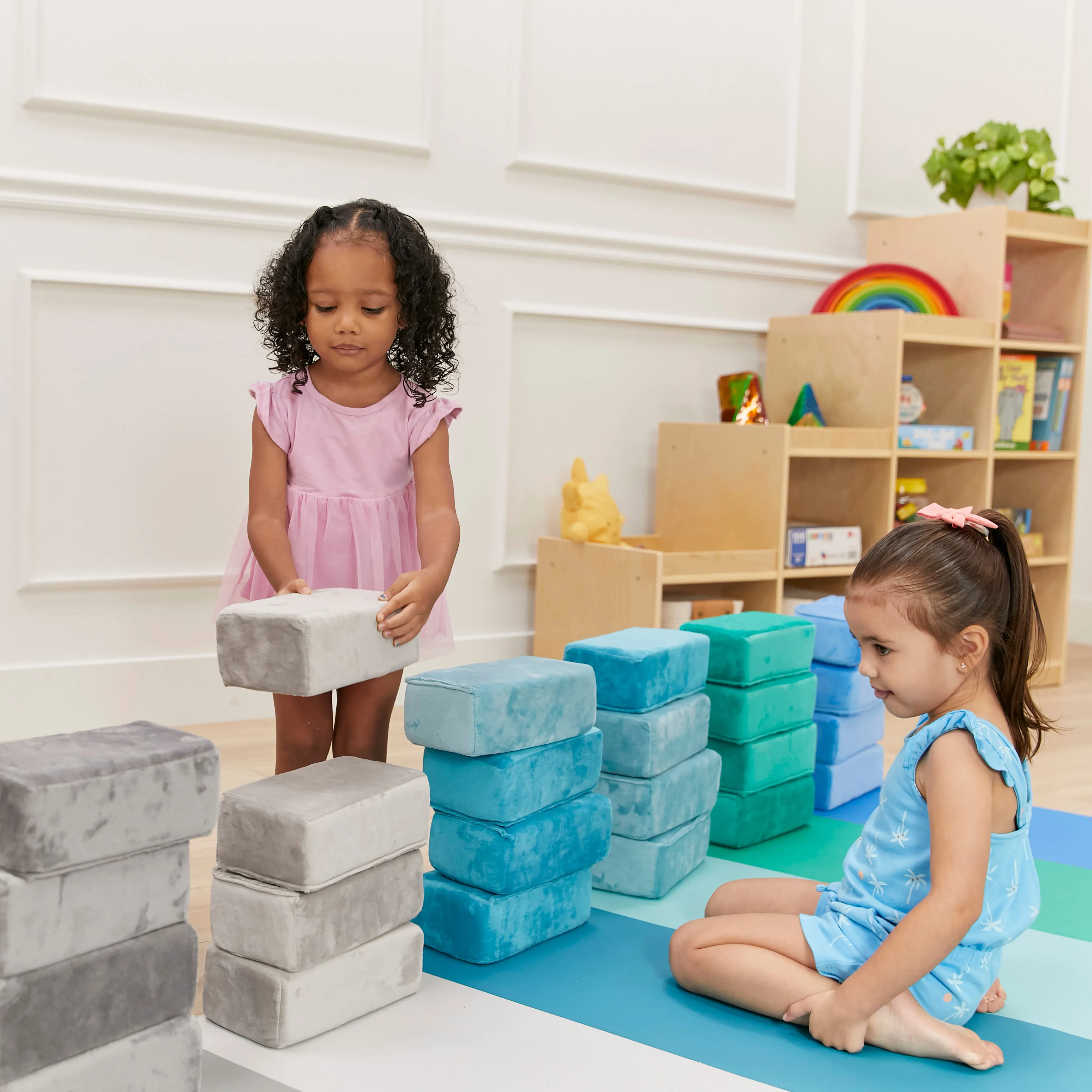 Stack-A-Brick, Foam Blocks, 24-Piece