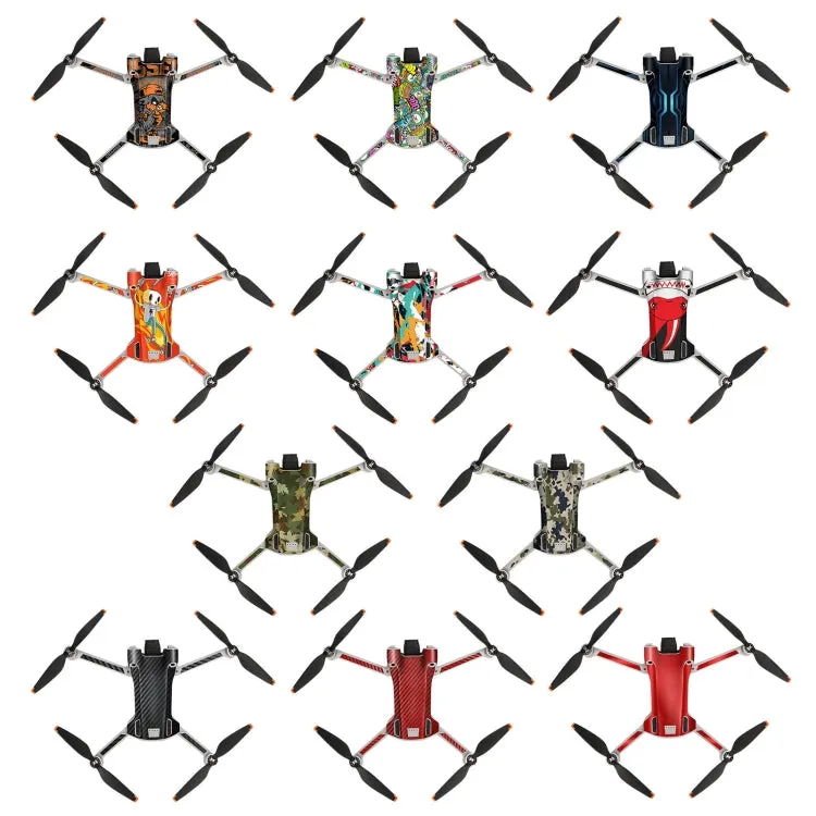 Sunnylife Drone Remote Control Protective Sticker For DJI Mini 3 Pro RC Version(Irimitent Eagle)