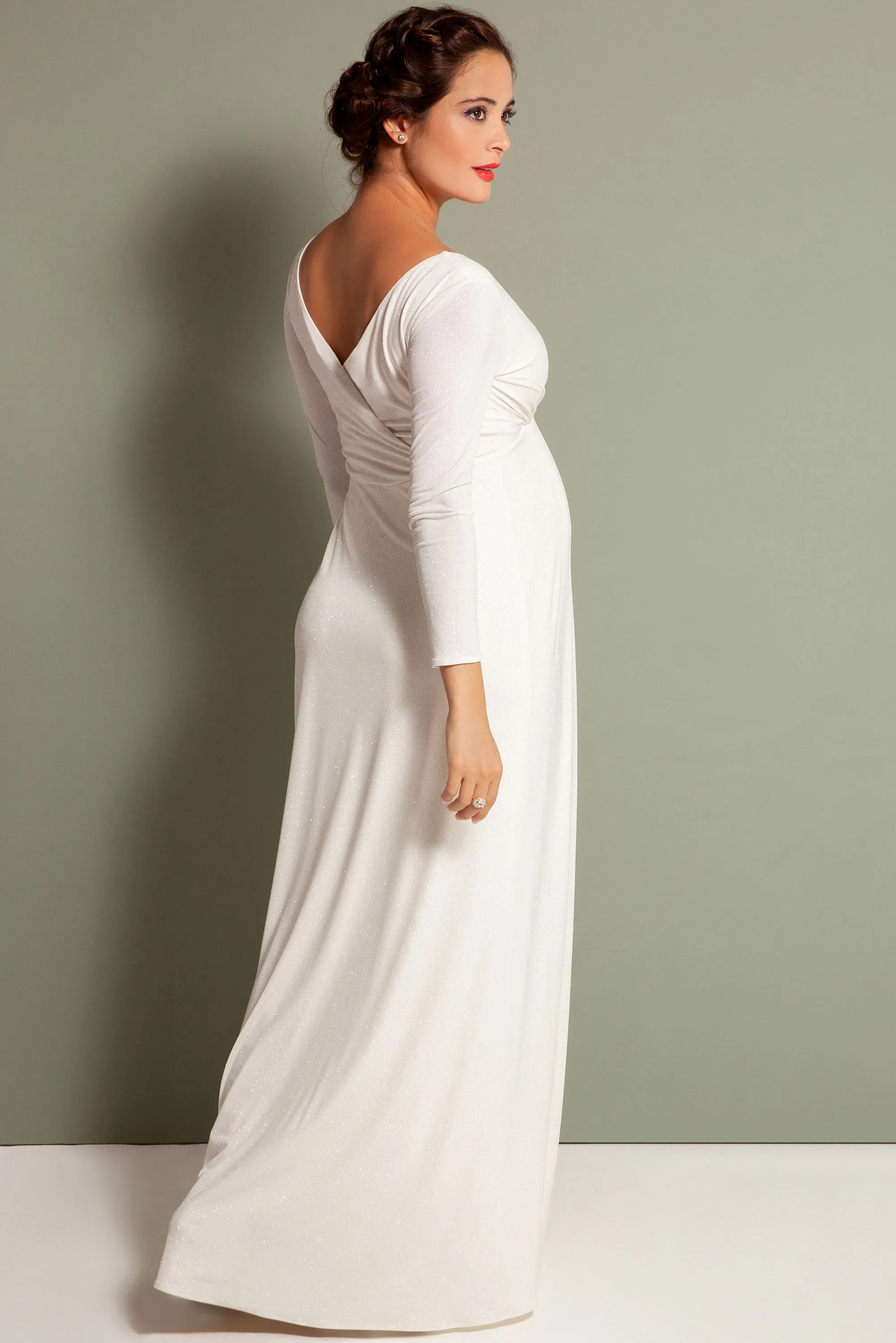 Tiffany Rose Isabella  Bridal Maternity & Nursing Gown in Ivory