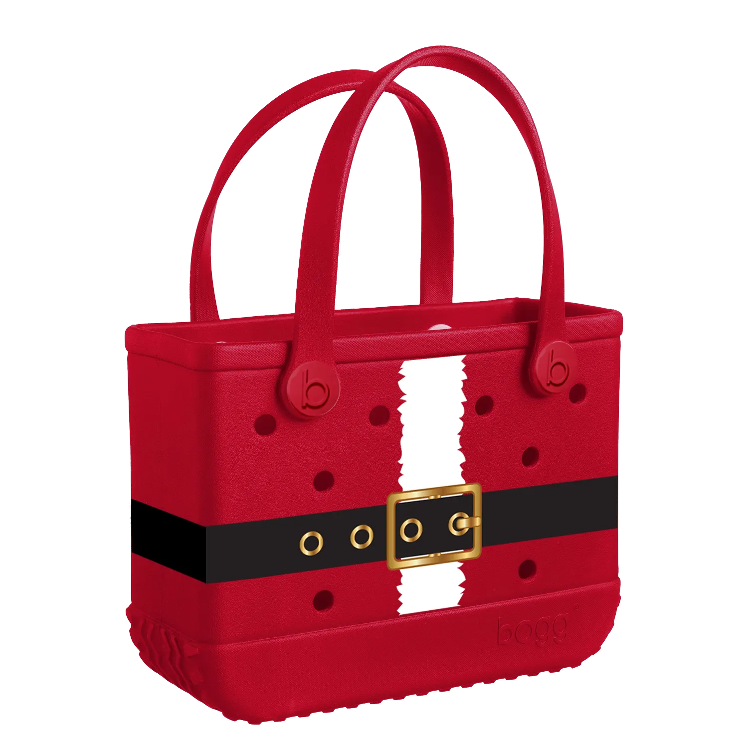 Tiny Tote Bitty Bogg Bag - Santa Boggy