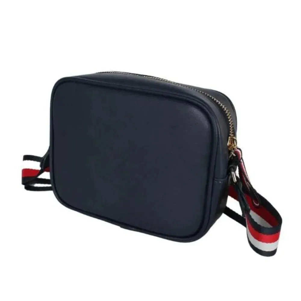 Tommy Hilfiger TH Patent Crossover Camera Bag Women - NAVY