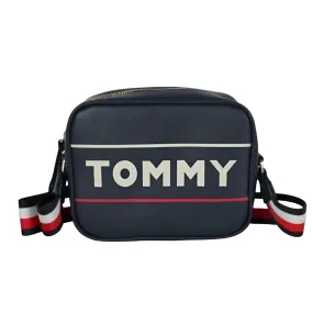 Tommy Hilfiger TH Patent Crossover Camera Bag Women - NAVY