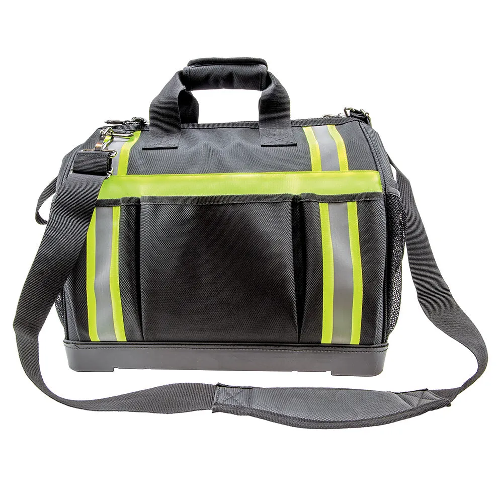 Tool Bag - Klein Tools Tradesman Pro™ 42 Pocket High-Visibility Tool Bag, 55598