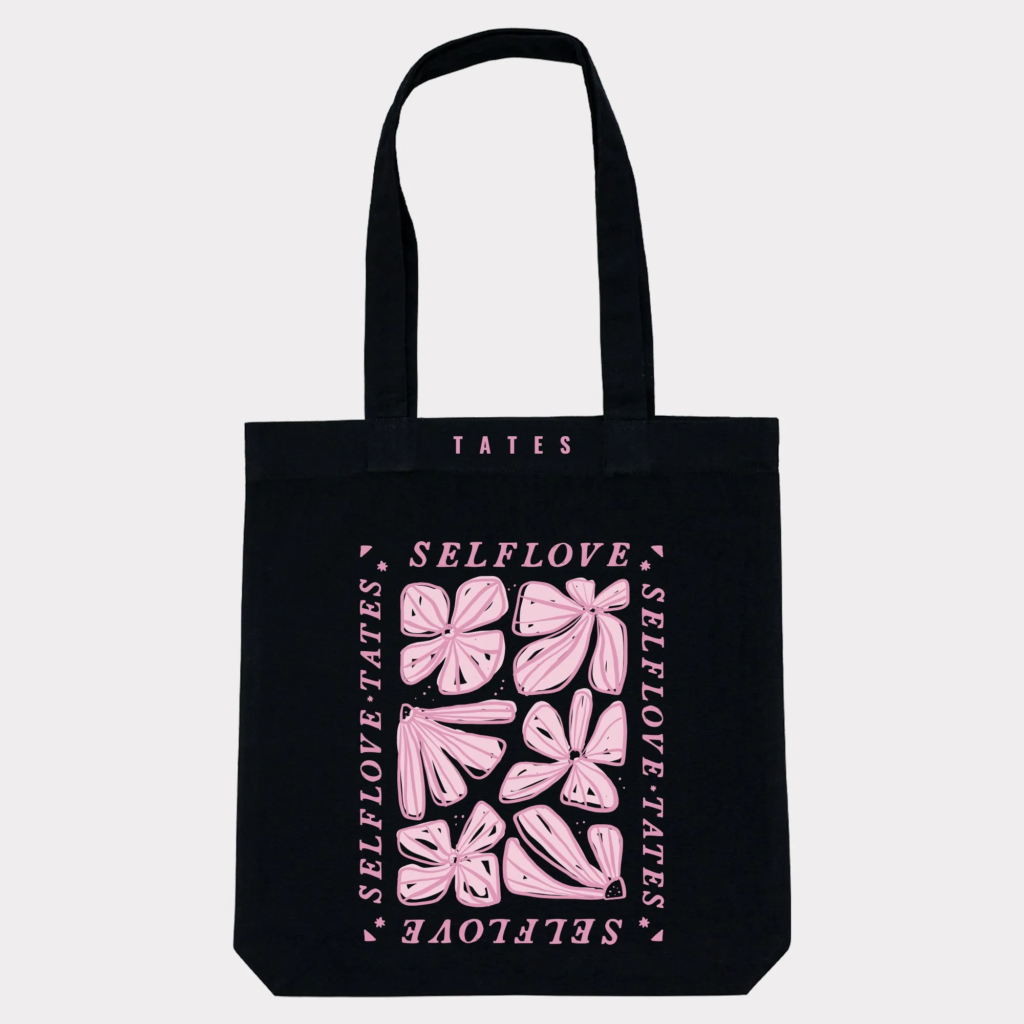 Tote bag mit "Selflove flowers" Motiv