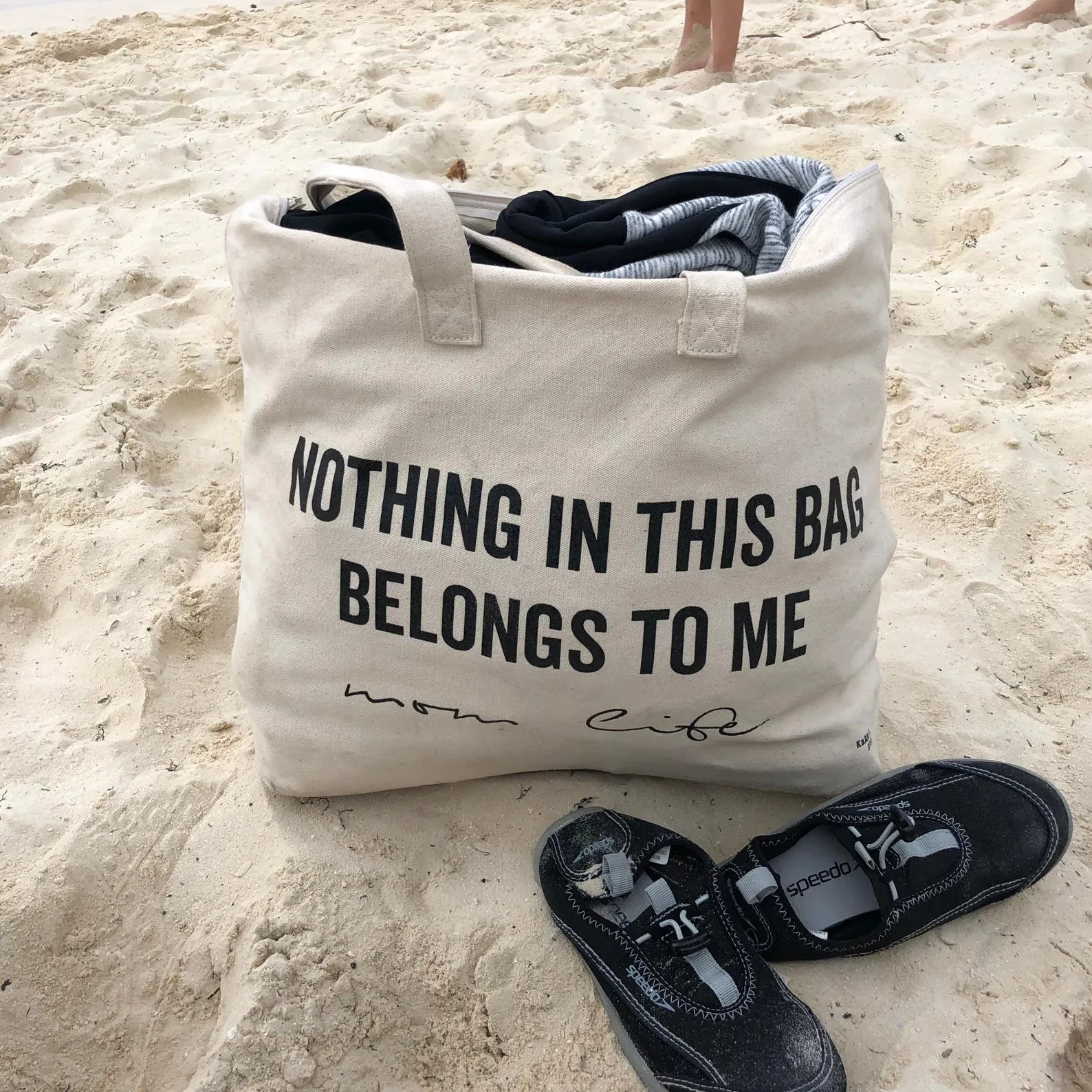 Tote Bag - Nothing In This Bag Belongs To Me™ (canvas)