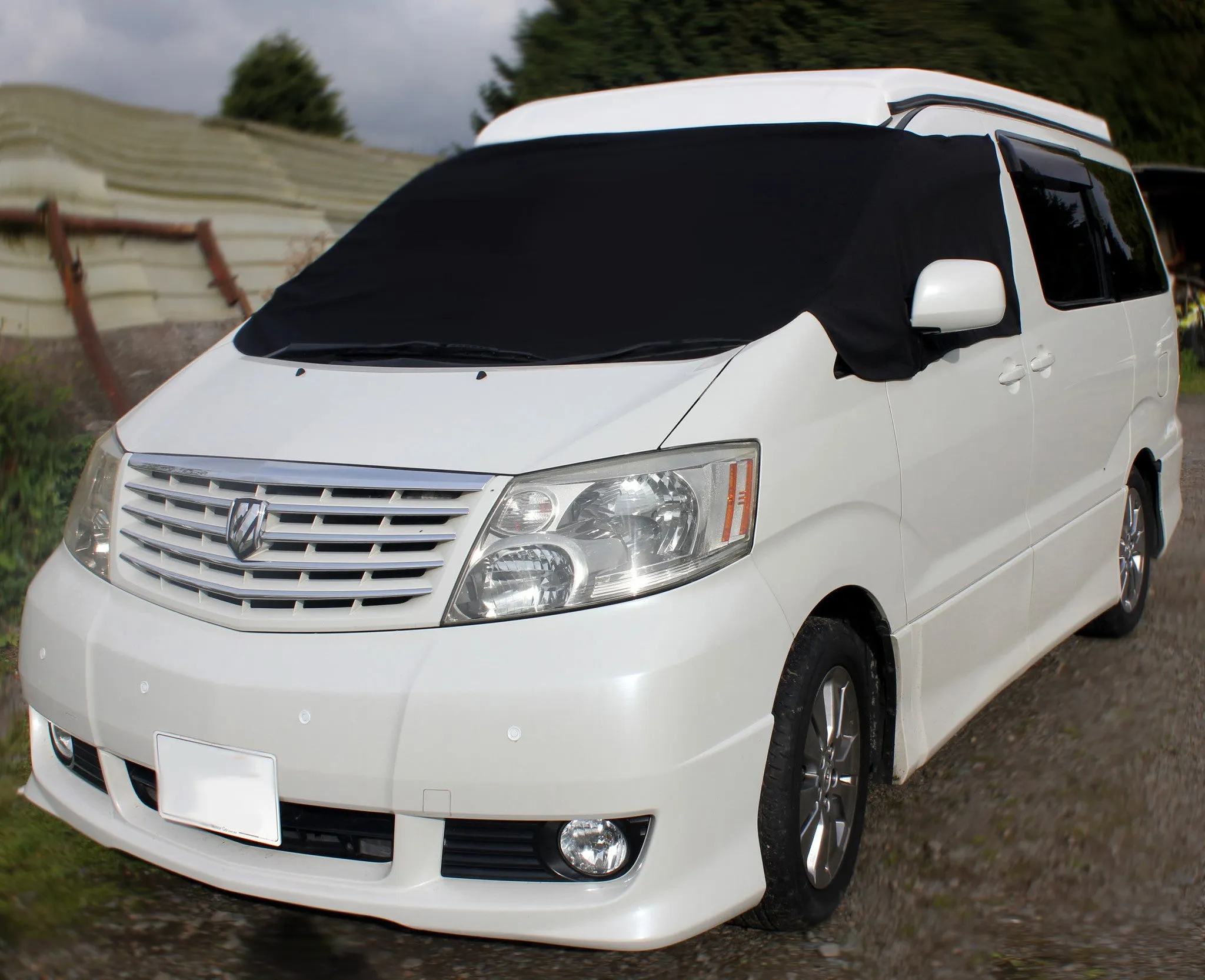 Toyota Alphard Screen Cover - Plain